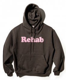 REHAB Regular Hoodie (BROWN)