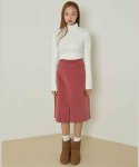 딜라이디(DELIDI) Cooing skirt  (red pink)