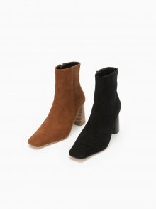 Corduroy ankle boots (2colors)