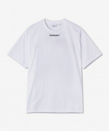 백 몬스터 프린트 반소매 티셔츠 - 화이트 / 8051969