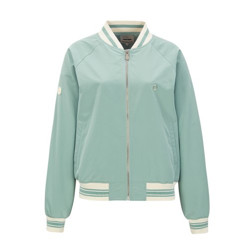 WOMAN ITALIAN BOOKLE СТАДИОН СВИТЕР - MINT