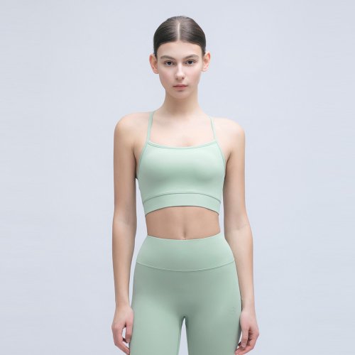 Бра-топ Barrel Fit Plain, цвет Smoke Green (BI1WFTO01SKG)