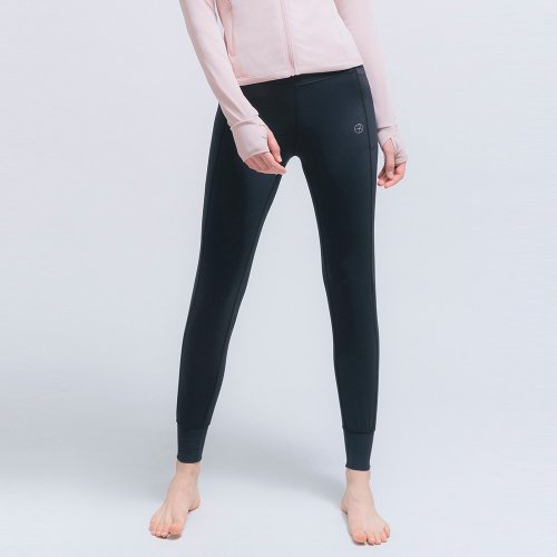 Джоггер-леггинсы Barrel Fit Plain Black (BI1WFLG05BLK)