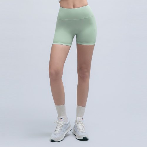 barrel fit простой 3.cropped леггинсы зелёный (BI1WFLG04SKG)