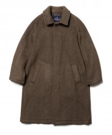 Mens R06 Fly Front Coat - DK. Mushroom 226