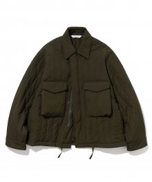 quilting m51 short jacket olive green