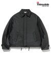 padded drizzler jacket black