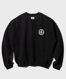 Logo Regular Sweatshirt (BLACK)