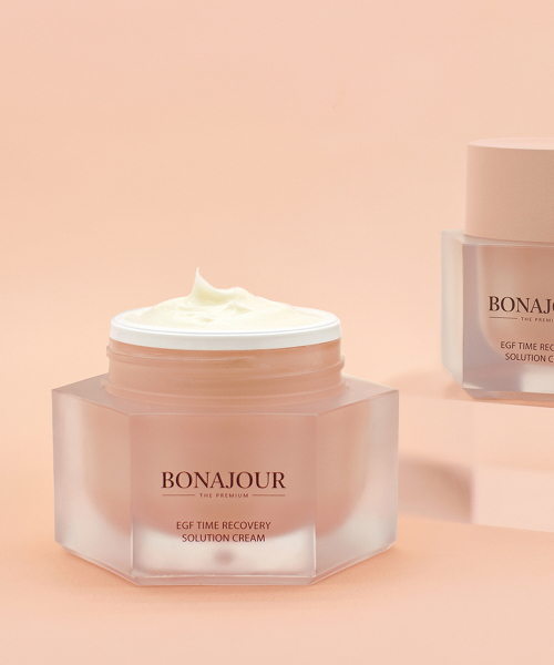 보나쥬르(bonajour) 비건 EGF 타임 리커버리 솔루션 영양 크림 50ml