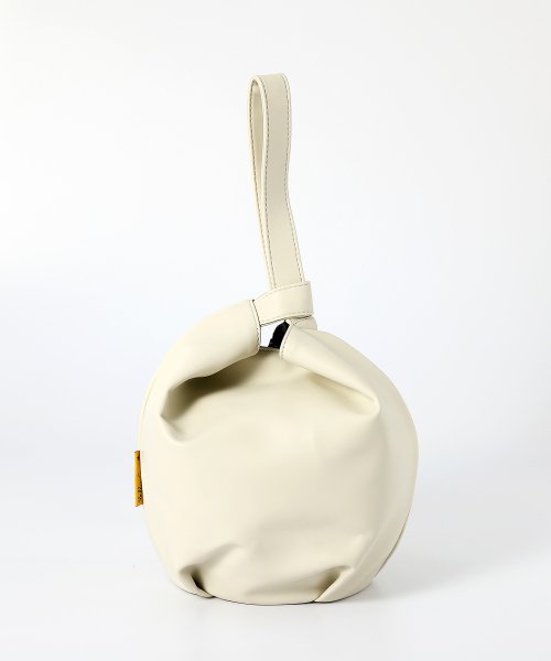 Dumpling wrist bag - Ivory