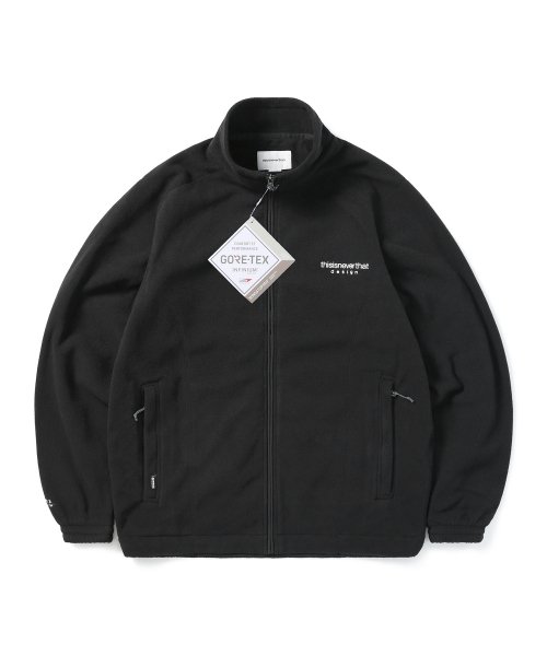 MUSINSA | thisisneverthat® GORE-TEX INFINIUM™ Fleece Jacket Black