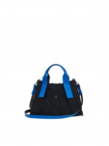 Lucky Pleats Canvas Tote S Imperial Blue