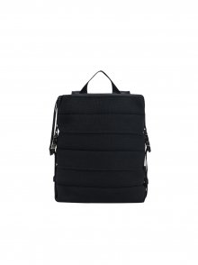 Lucky Pleats Knit Backpack S Rich Black