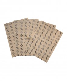 PATTERN WRAPPING PAPER BROWN