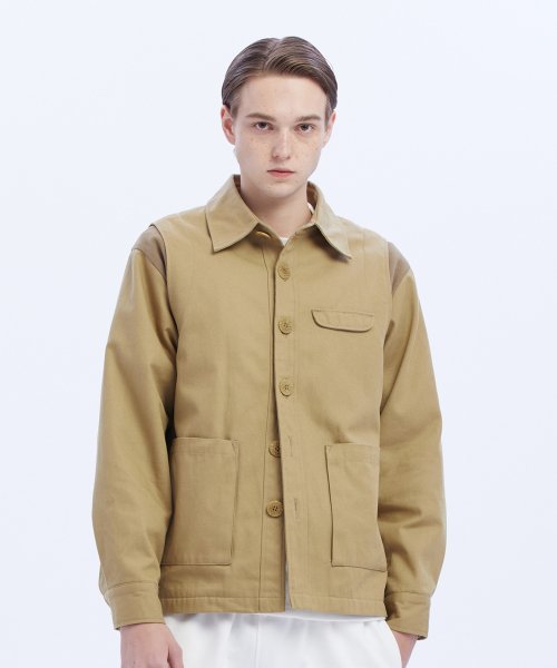 Рубашка-куртка Varsity Hunter Beige
