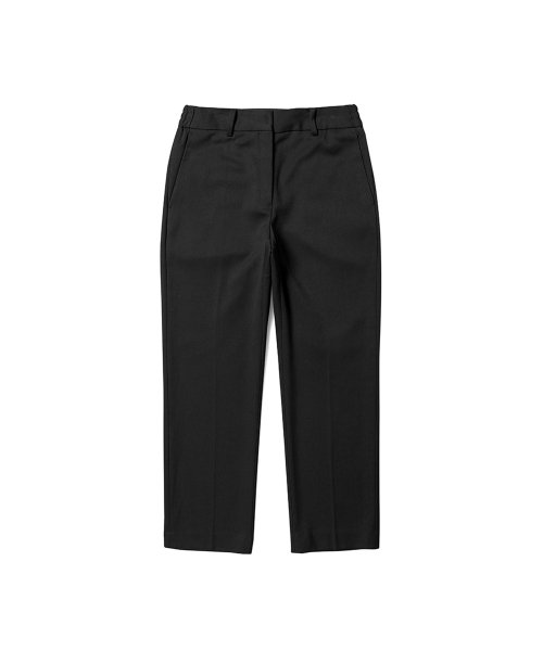 Женские брюки TR tapered fit с боковой резинкой (Black)