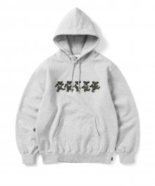 (FW22) GD Dancing Bears Hoodie Heather Grey