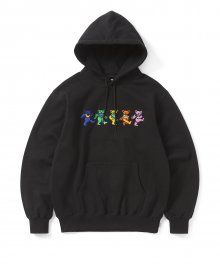 (FW22) GD Dancing Bears Hoodie Black