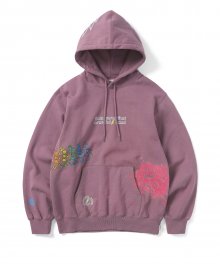 GD Iconography Hoodie Plum