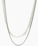 셉텐벌5(SEPTEMBER5) pearl layered necklace