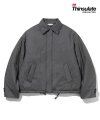 padded drizzler jacket grey