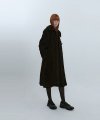 Fur Belted Coat_BLACK