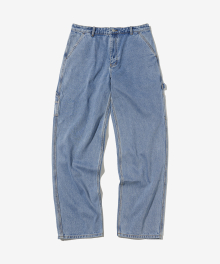 LOOSE FIT CARPENTER PANTS_WASHED DENIM