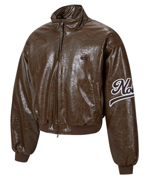 이에스씨 스튜디오(ESC STUDIO) Notold leather blouson (brown