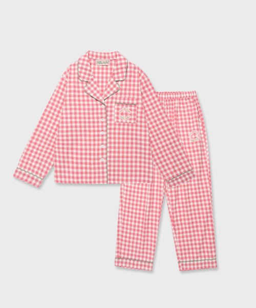 ROLAROLA X SAKI★CHECK PAJAMAS_2色 ROLAROLA X SAKI☆CHECK PAJAMAS_2色 (rolarola/ルームウェア