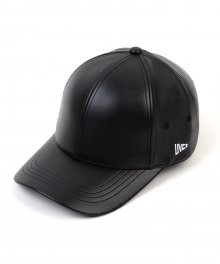 Back Logo Leather Ballcap 가죽볼캡