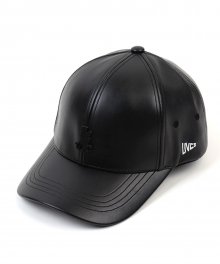 Back Logo Thunder Leather Ballcap 가죽볼캡