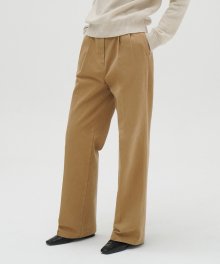 Classic Cotton Pants - Beige