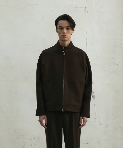 Шерстяной харрингтон BELLANDI (Dark Brown)
