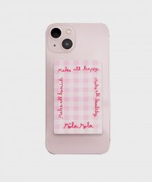 ROLAROLA X SAKI LETTERING SMART TOK PINK