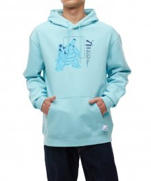 푸마×포켓몬 후드 티셔츠 - 스카이 블루 / 536549-30
