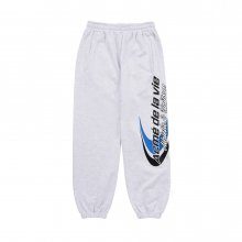 RACING LOGO TRAINING PANTS MELANGE