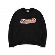 RACING LOGO SWEAT SHIRT BLACK