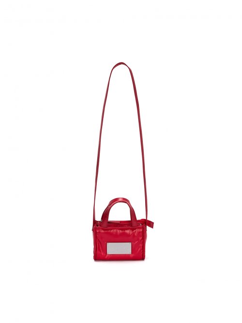 MUSINSA | MATIN KIM MINI Puffer TOTE BAG IN Red