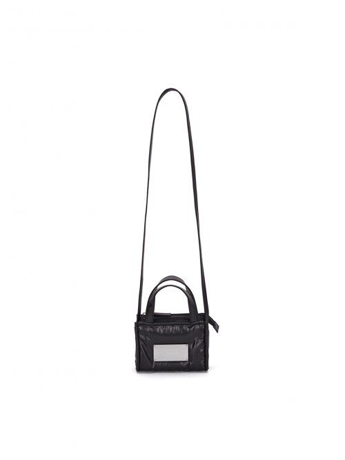 마뗑킴(MATIN KIM) MINI PADDING TOTE BAG IN BLACK - 사이즈 & 후기 | 무신사