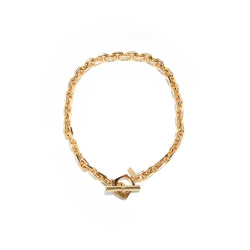 MUSINSA | PORTRAIT REPORT Pentagon Chain Large Necklace Gold