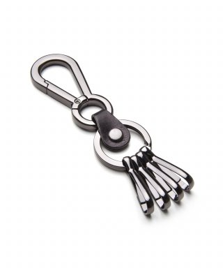 스칼렛또블랙(SCALETTOBLACK) BA037 Karabiner leather keychain...