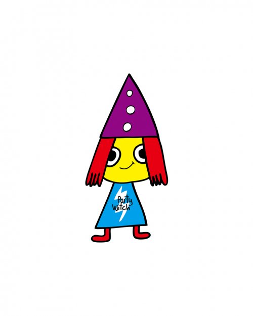 프린트베이커리(PRINT BAKERY) [존 버거맨] Party Witch - 후기 | 무신사
