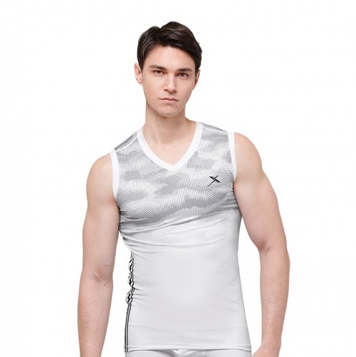 Спортивная мужская майка V-neck New Sports Plus 03-2