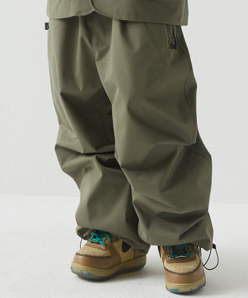 BSRABBIT SUPERWIDE PANTS KHAKI - ウエア/装備(男性用)