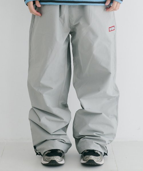 MUSINSA | BSRABBIT WD BSRBT Track Pants Gray