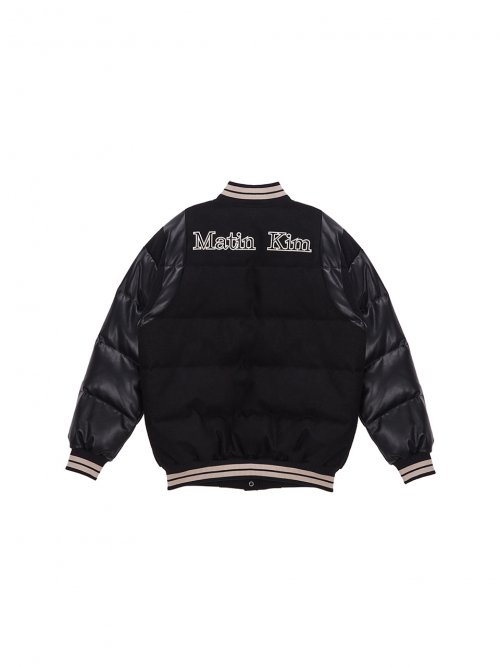 MATIN KIM LOGO COATING JUMPER IN BLACK – SeoulSeoul