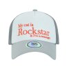 Rockstar cat Mesh cap (Grey)