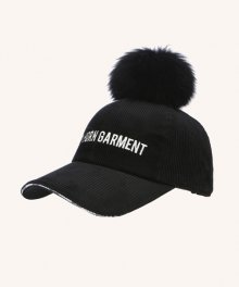 EAR WARMER DETACHABLE 3WAY POMPOM WINTER CAP