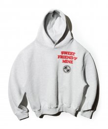 SFM Oversized Hoodie (MELANGE WHITE)