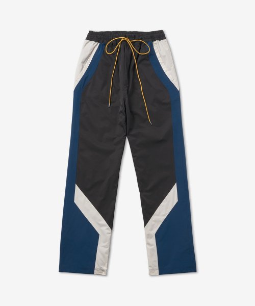 Color block sales track pants